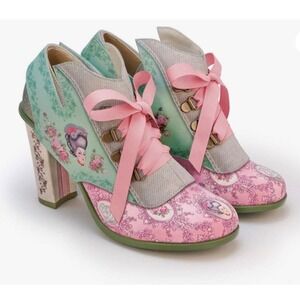 Hot Chocolate Design Chocolaticas Pink Marie Antoinette High Heels Sz 9/39